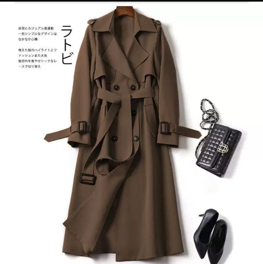 Longline Belted Winter Coat – Elegant & Warm - Image 2