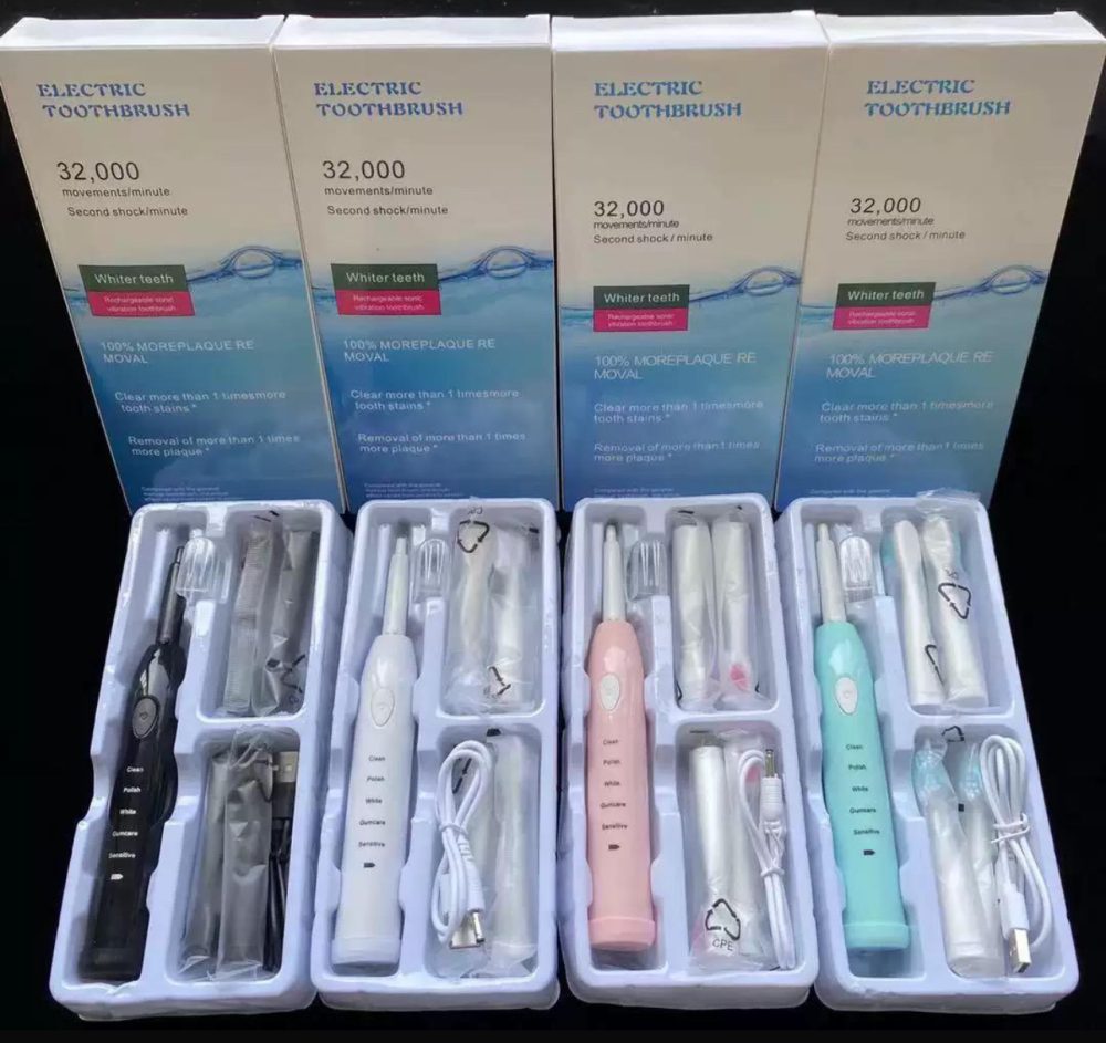 Electric Toothbrush – 5-Piece Pack