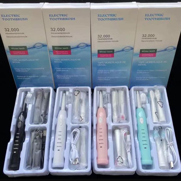 Electric Toothbrush – 5-Piece Pack