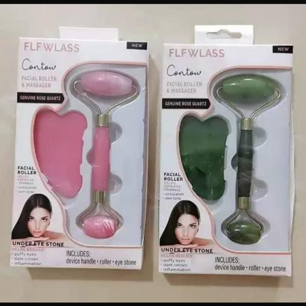 FLFWLASS Contour Facial Roller & Massager Set