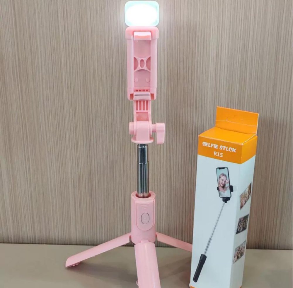 Adjustable Bluetooth Selfie Stick with Tripod