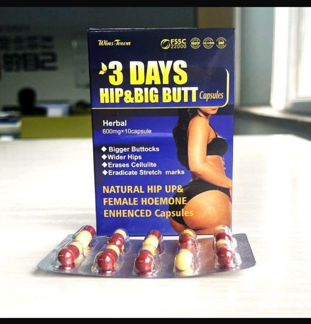 3 Days Hips & Butt Enlargement Capsules