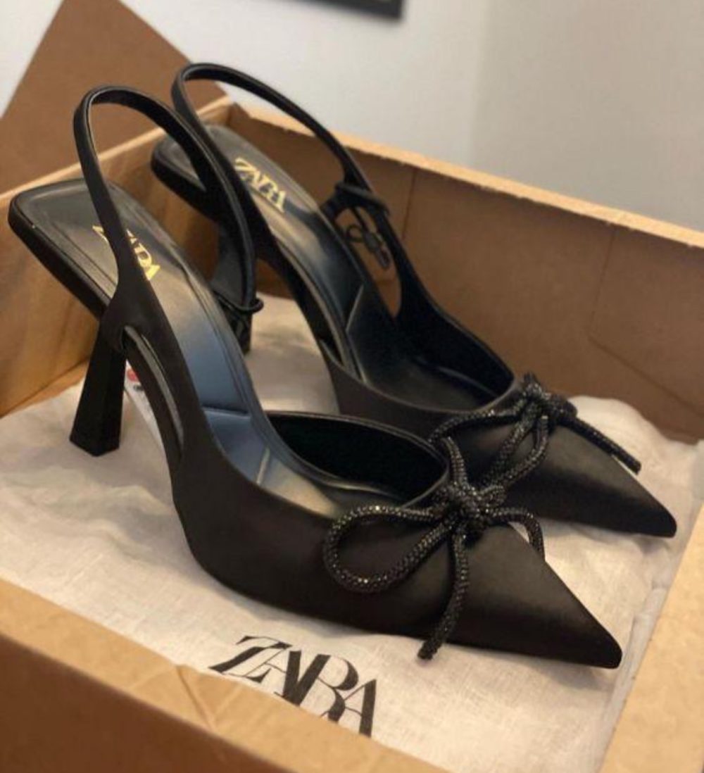 Zara-Inspired Black Stiletto Heels
